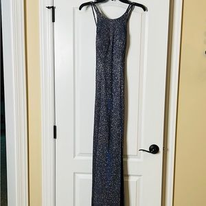 NEW prom dress. Purple sparkle, size 1.
